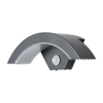 Applique murale noire d'extérieur à LED – image 3