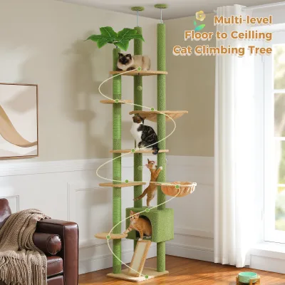 Arbre à chat cactus du sol au plafond – image 2