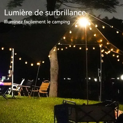 Lanterne LED rechargeable aimantée en ABS – image 2