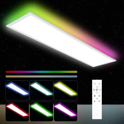Plafonnier LED RVB avec télécommande