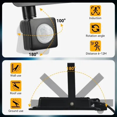 Projecteur LED à détecteur de mouvement – image 2