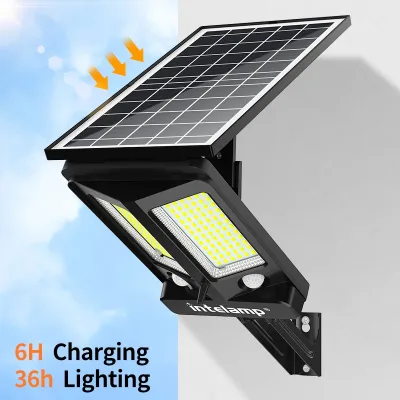 Projecteur solaire extérieur à détecteur – image 2