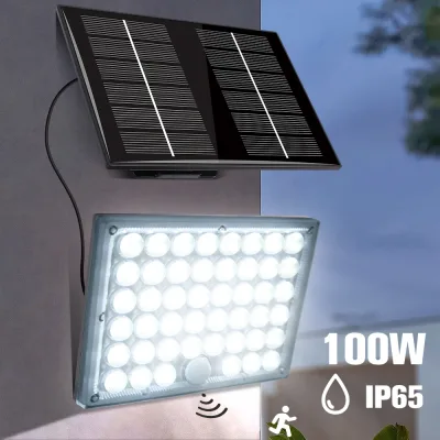 Projecteur solaire LED à capteur de mouvement